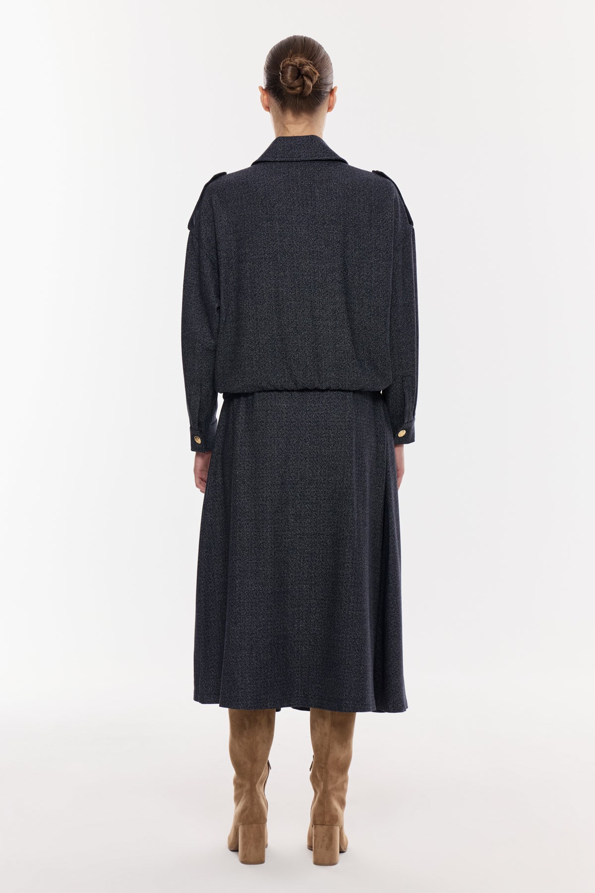 Fermuarlı Cepli Şık Ceket