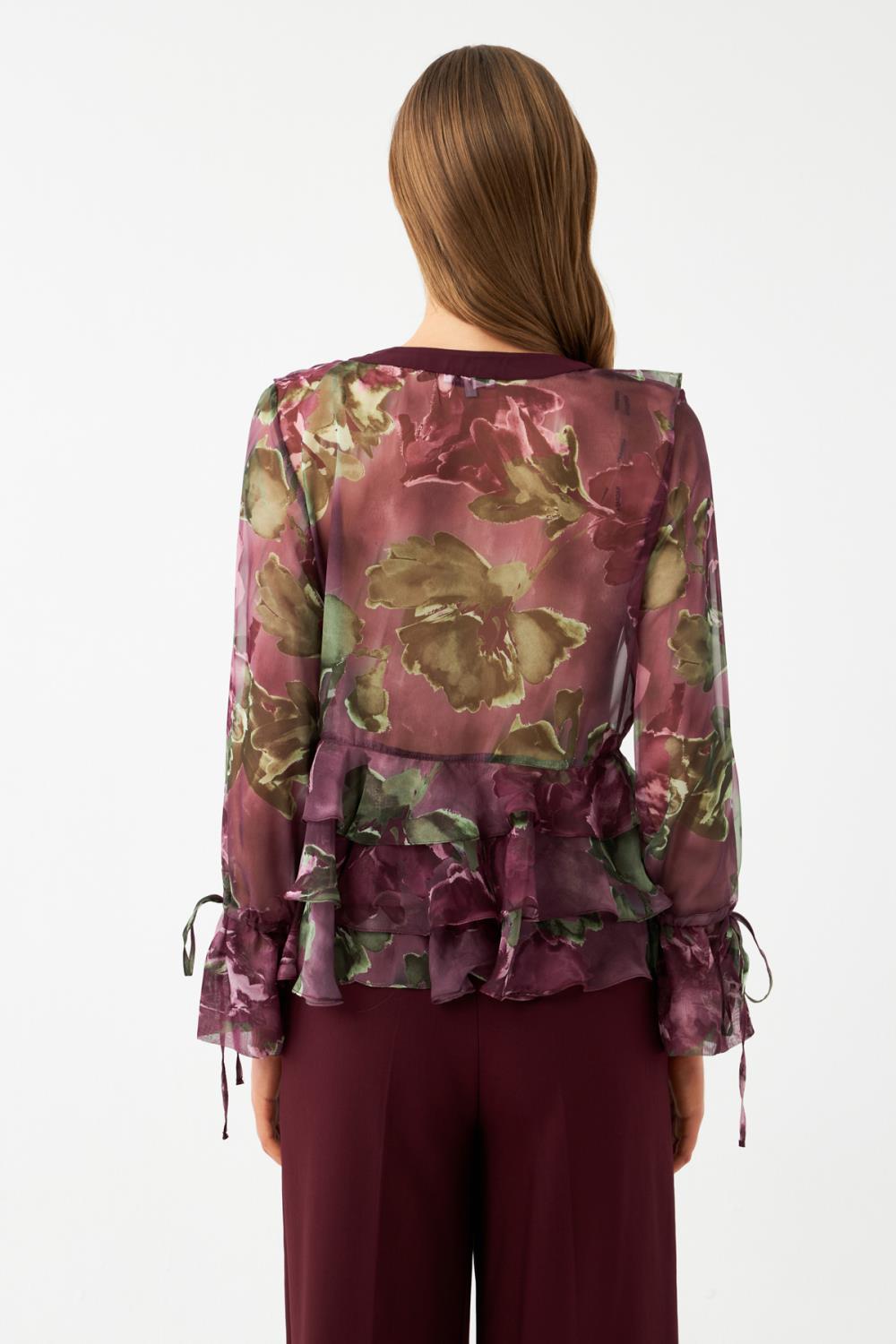 Kat Kat Volanlı Bluz