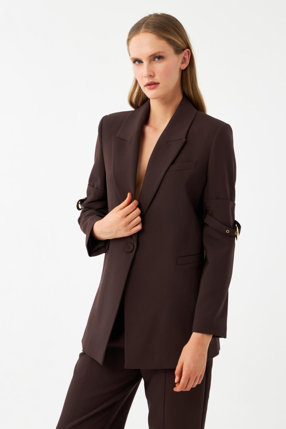 Tokalı Blazer Ceket