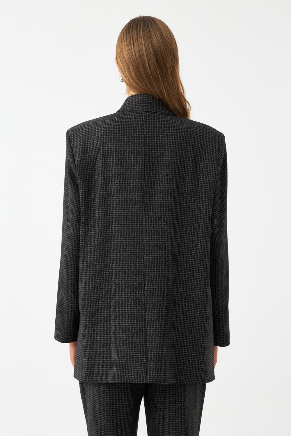 Düğme Detaylı Blazer Ceket