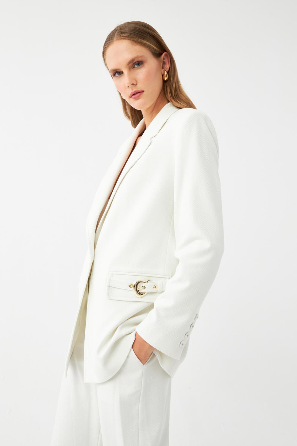 Tek Düğmeli Blazer Takım