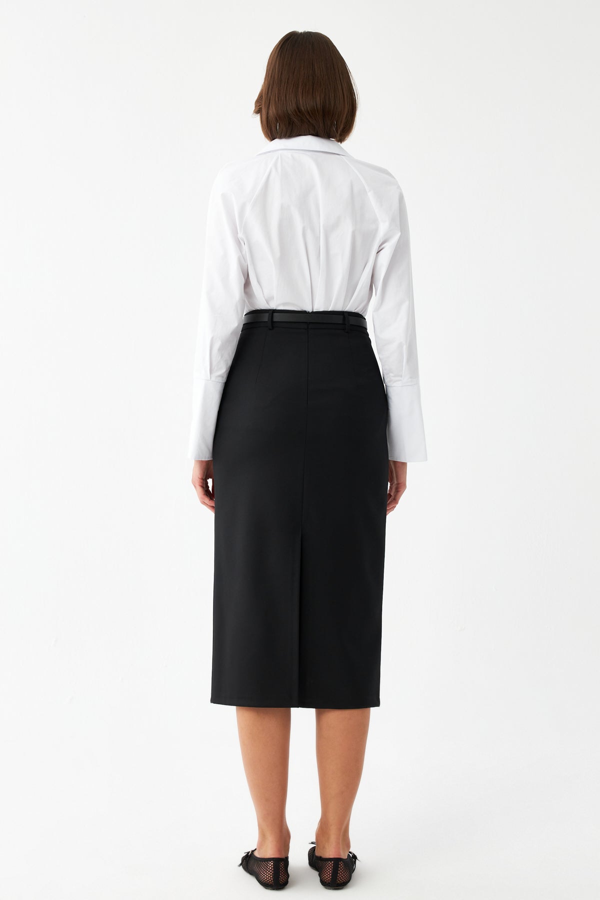 Şık Tasarım Midi Etek