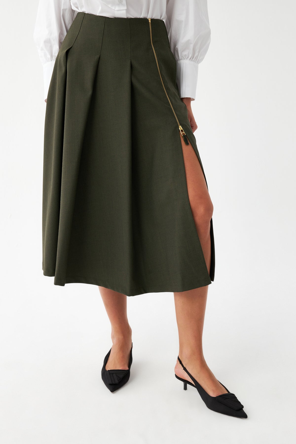 Normal Bel Geniş Kesim Etek