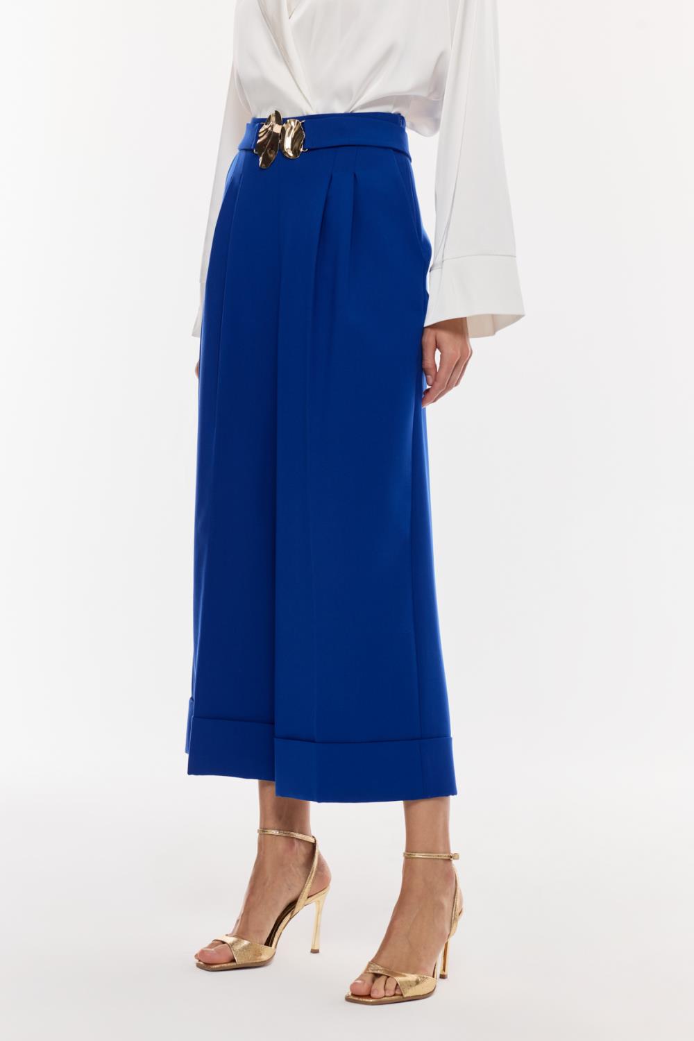 Tokalı Kısa Paça Pantolon