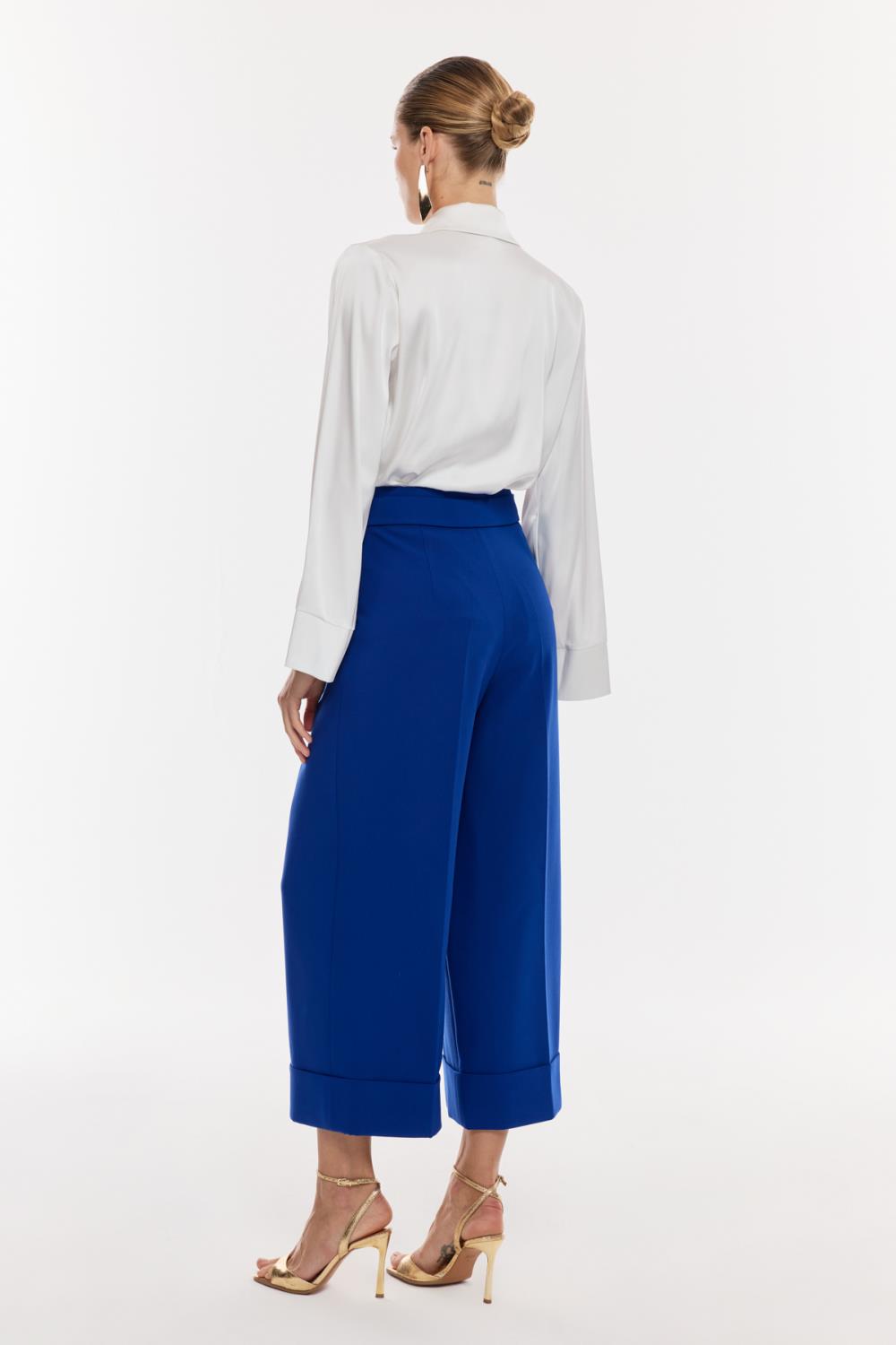 Tokalı Kısa Paça Pantolon