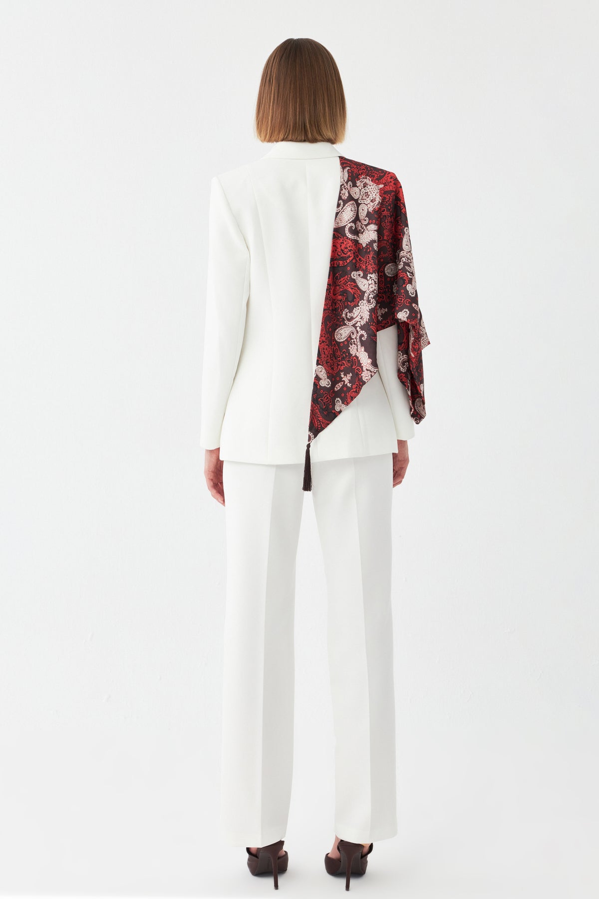 Desen Detaylı Pantolon Ceket