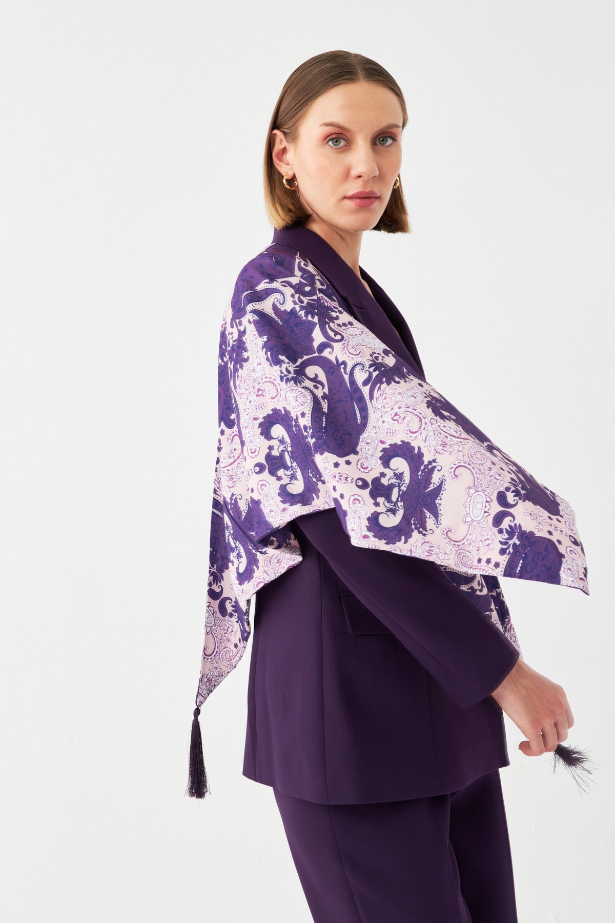 Desen Detaylı Pantolon Takım