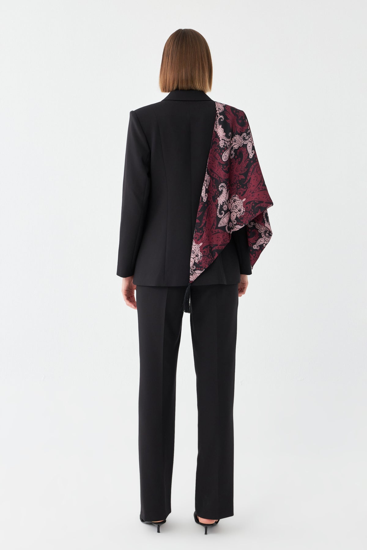 Desen Detaylı Pantolon Takım