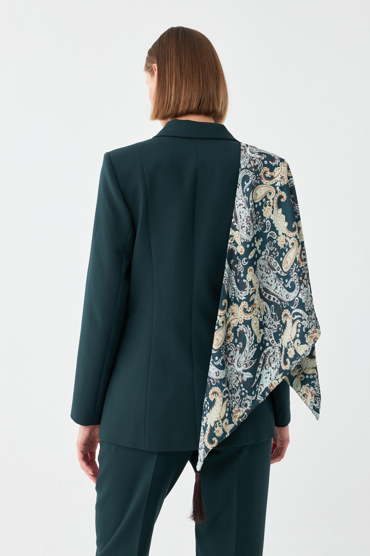 Desen Detaylı Pantolon Takım