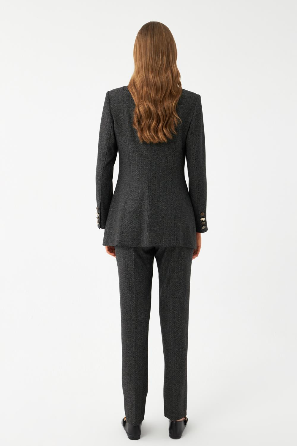 Düz Kesim Blazer Ceket