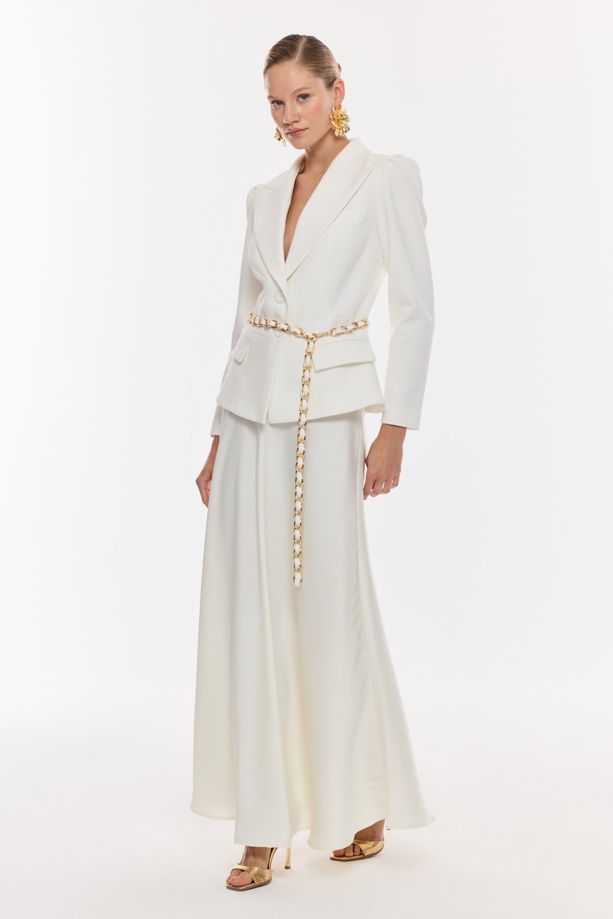 Zincir Kemer Detaylı Şık Takım