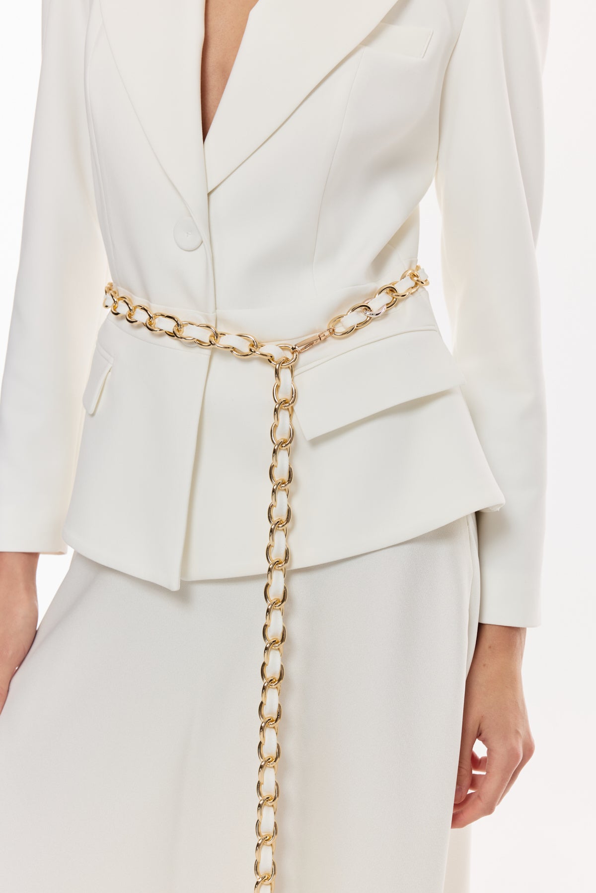 Zincir Kemer Detaylı Şık Takım