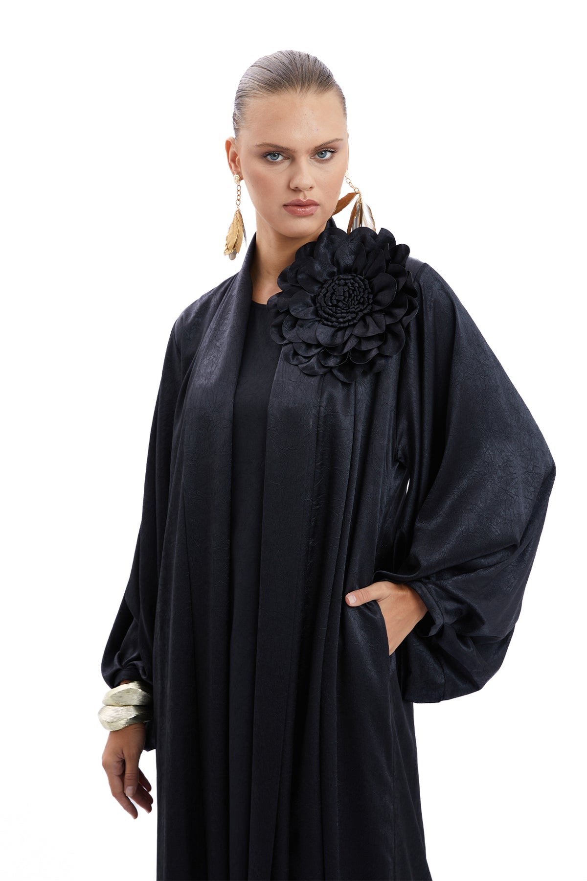 Elbise Detaylı Kaftan