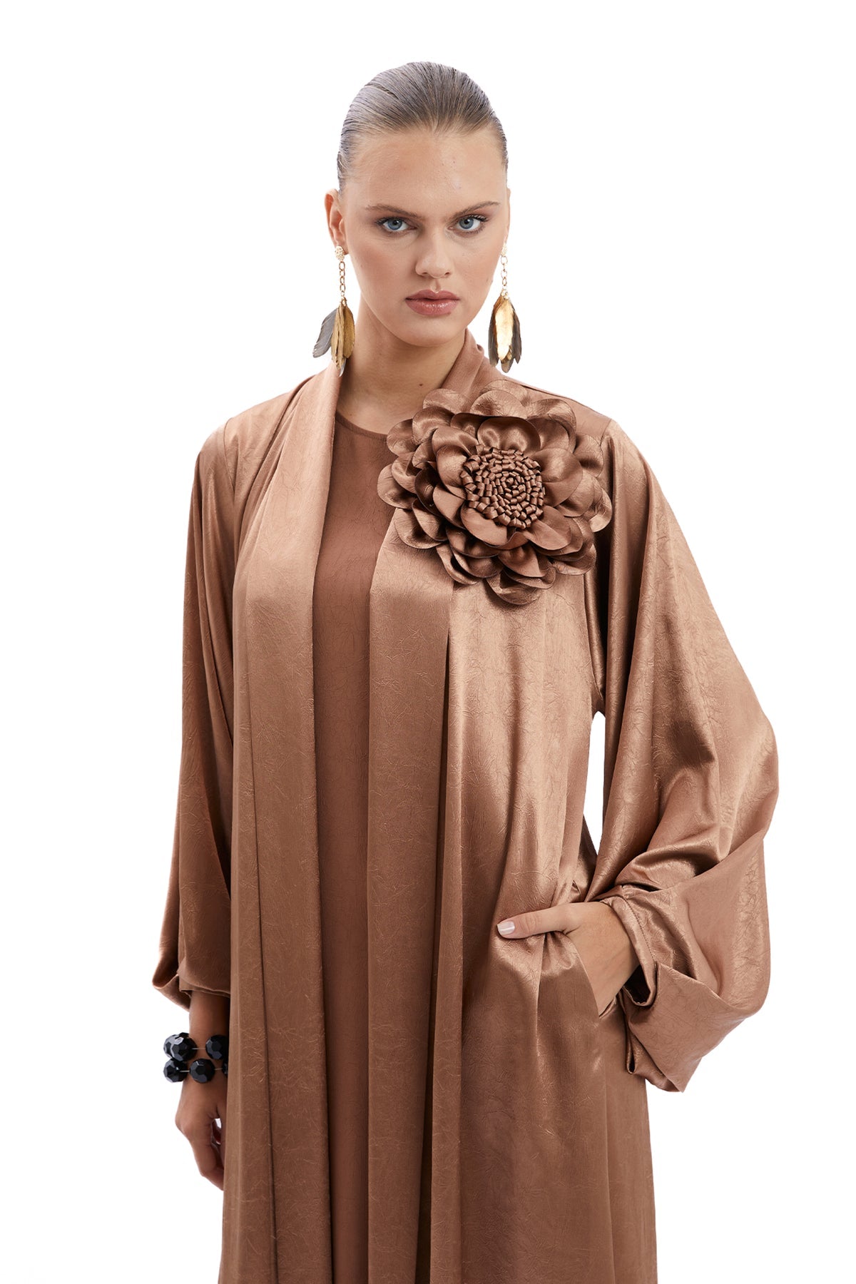 Elbise Detaylı Kaftan