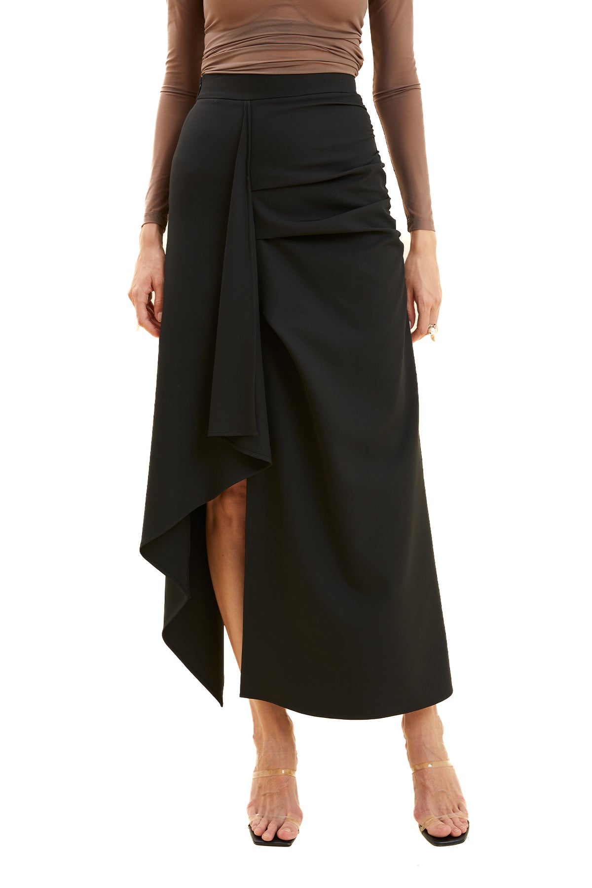 Asimetrik Mendil Etek