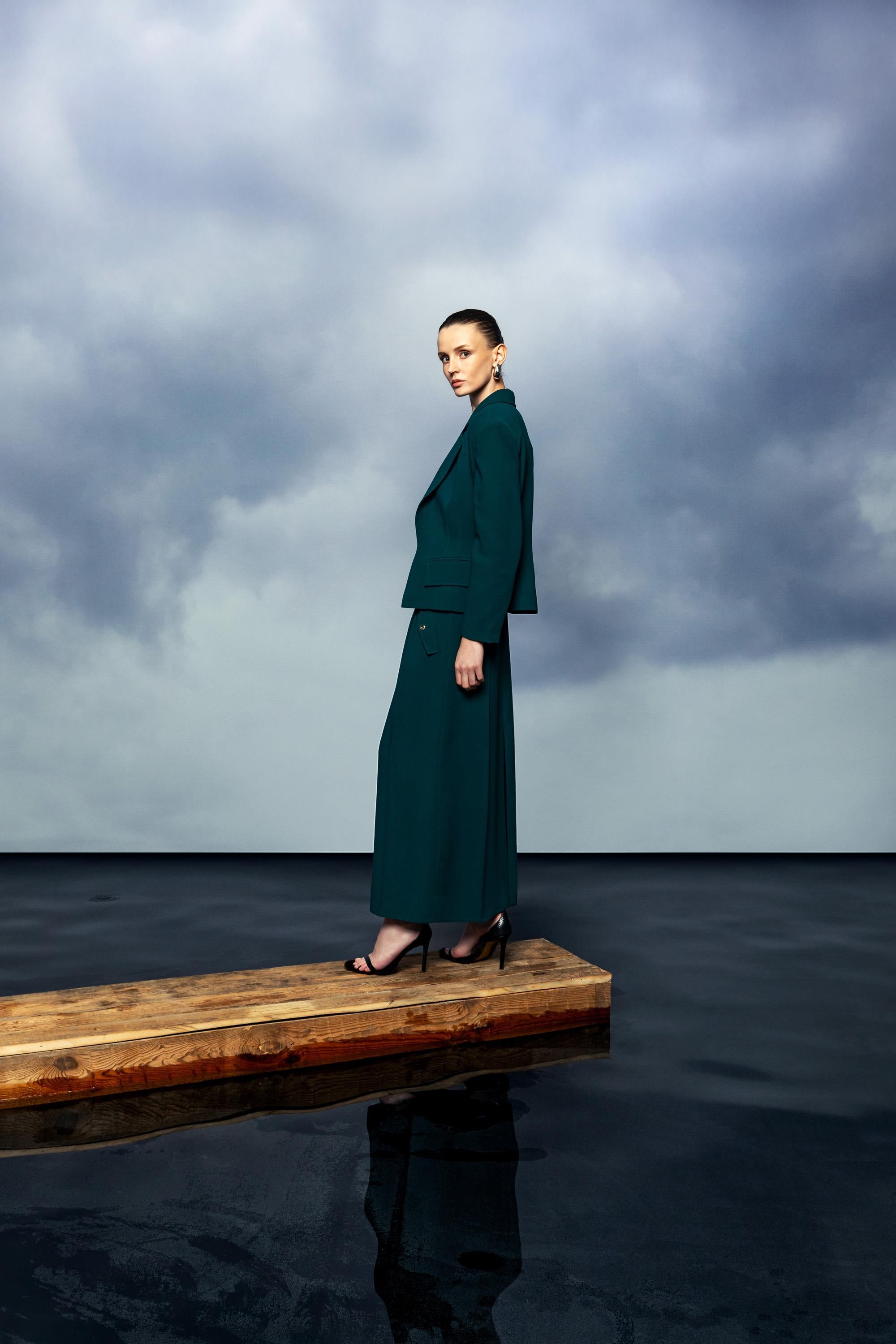 CEP DETAYLI UZUN ETEK 26W30810