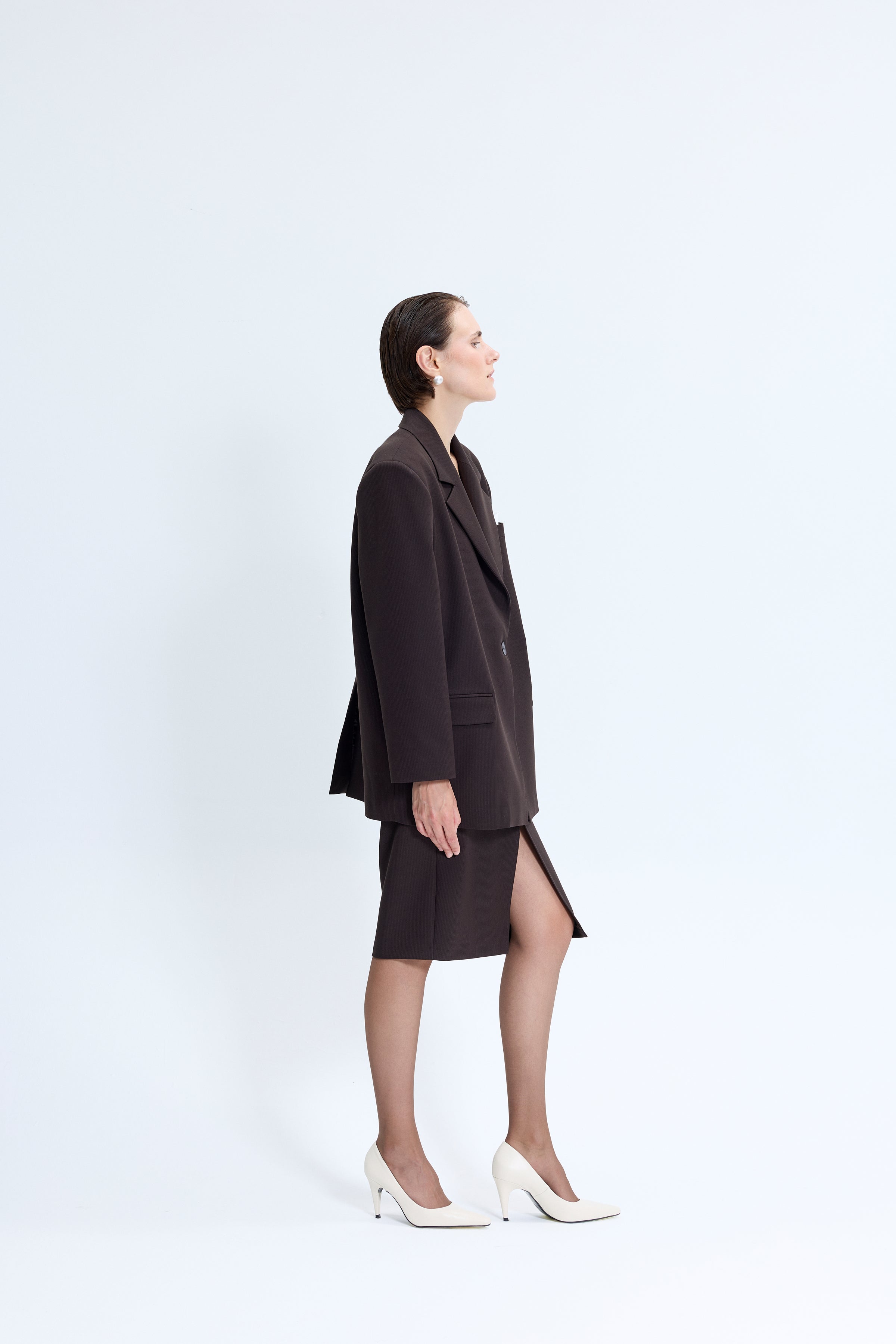 1717 Kahverengi Ceket