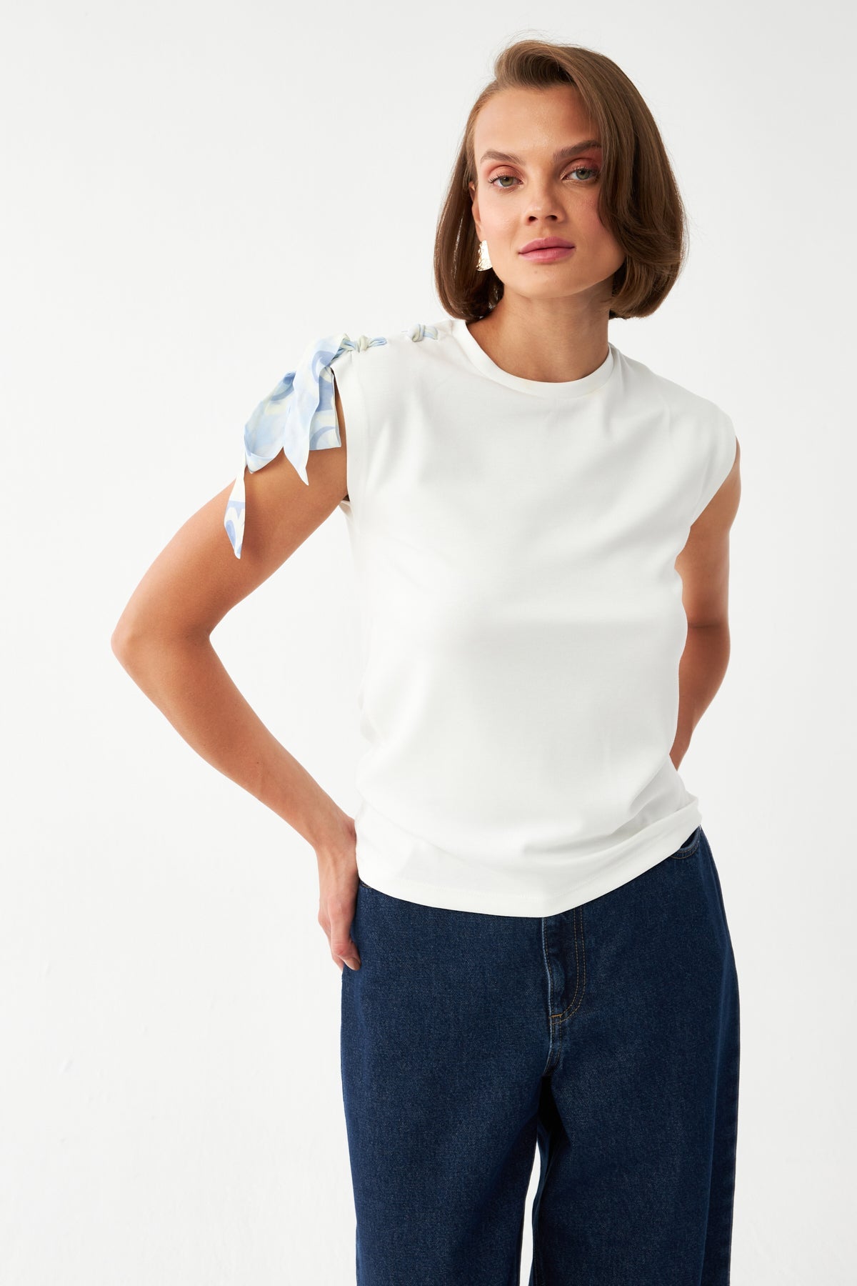 Aksesuar Mixli Bluz EKRU