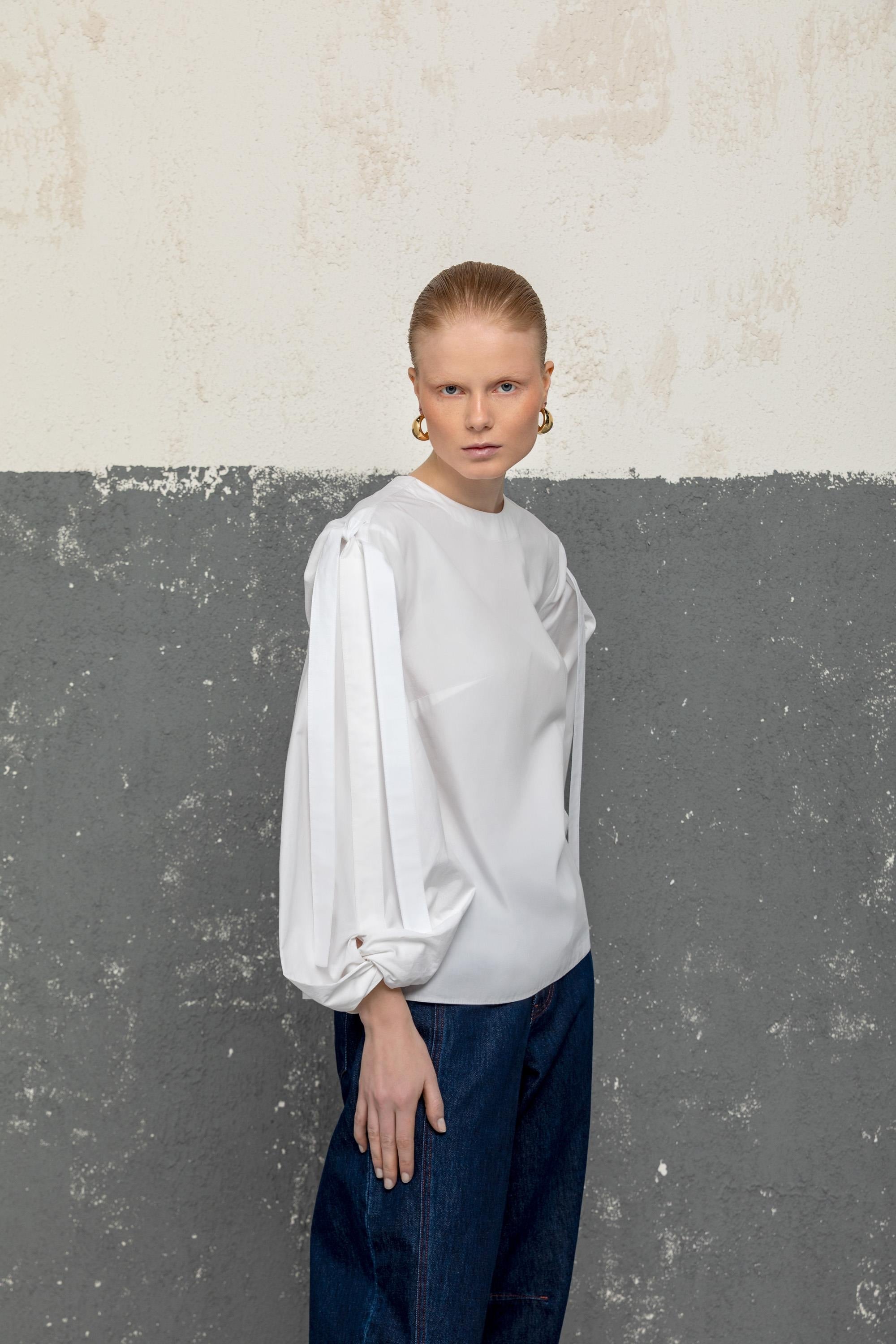 OMUZ BAĞLAMALI BLUZ 26W10827