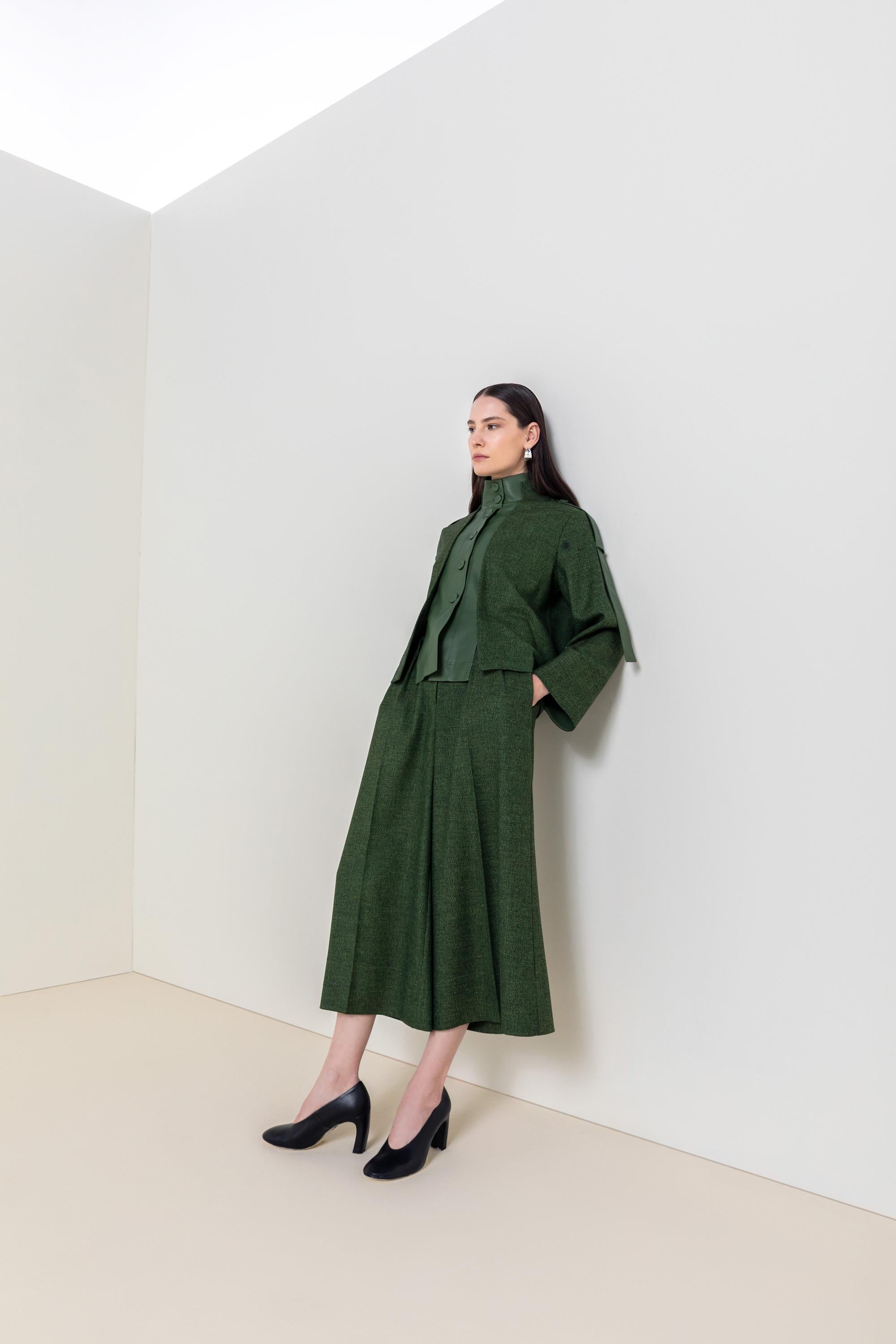 BEL DETAYLI KISA PAÇA PANTOLON 26W20820