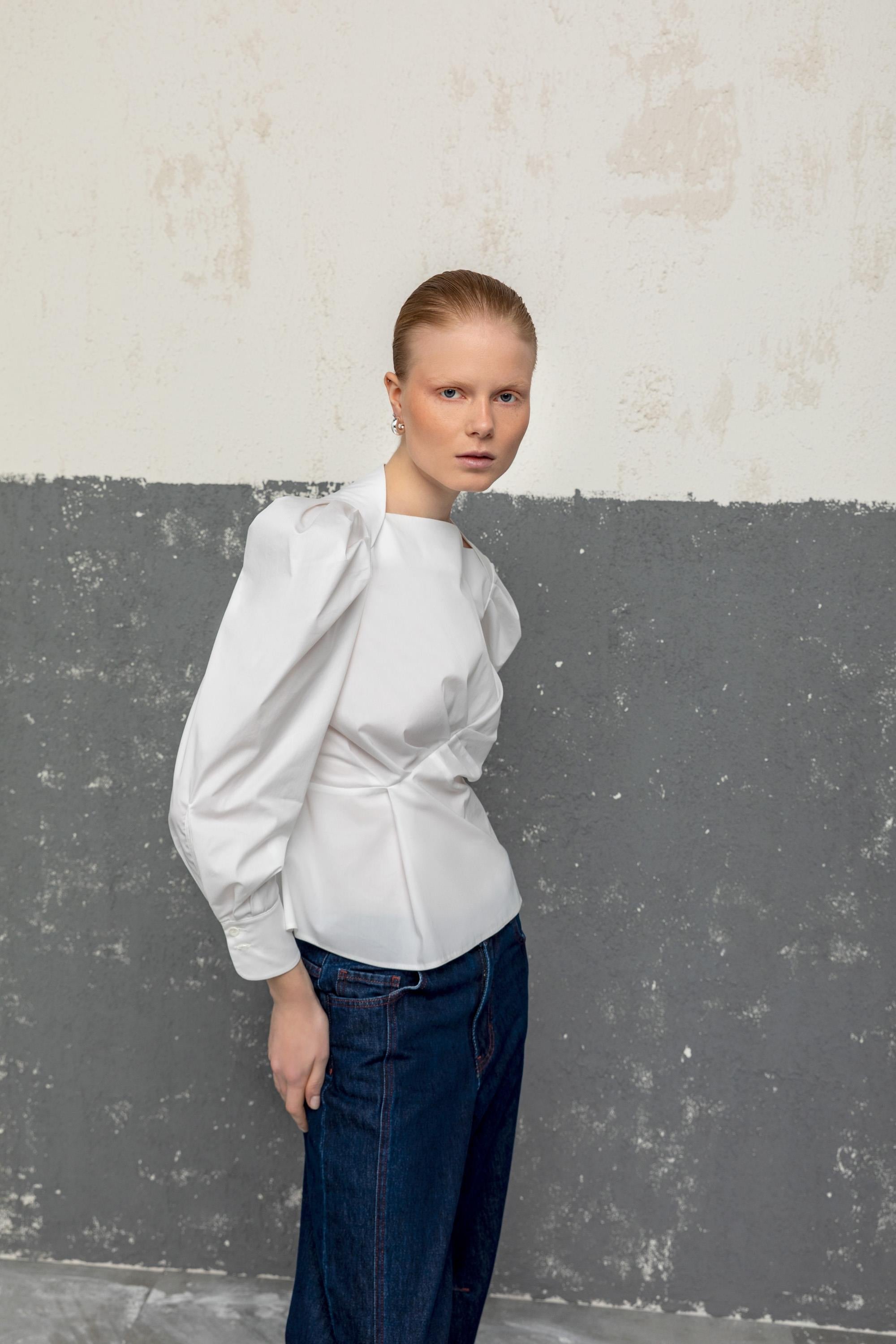 BEL VURGULU BLUZ 26W10816