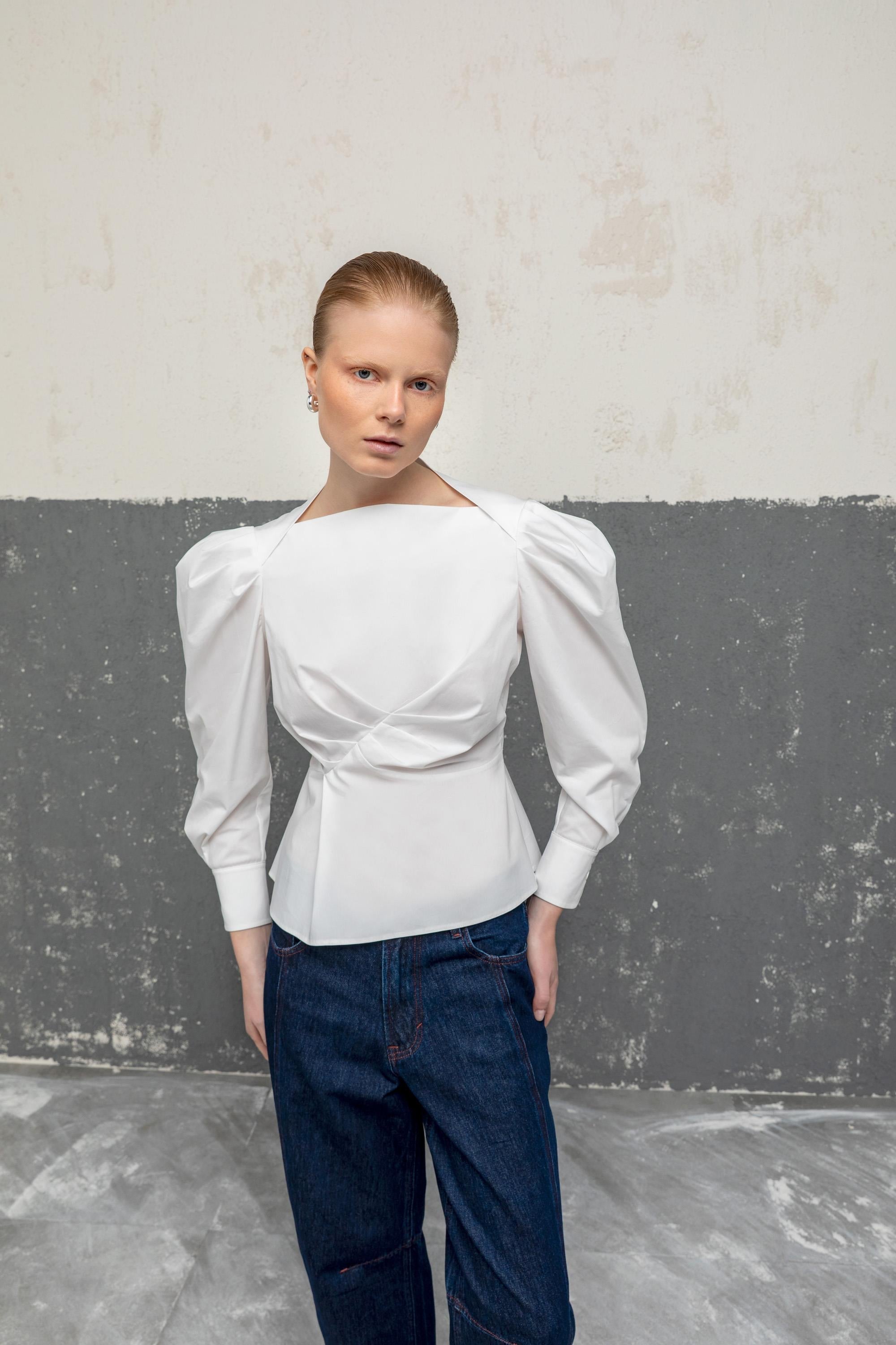 BEL VURGULU BLUZ 26W10816