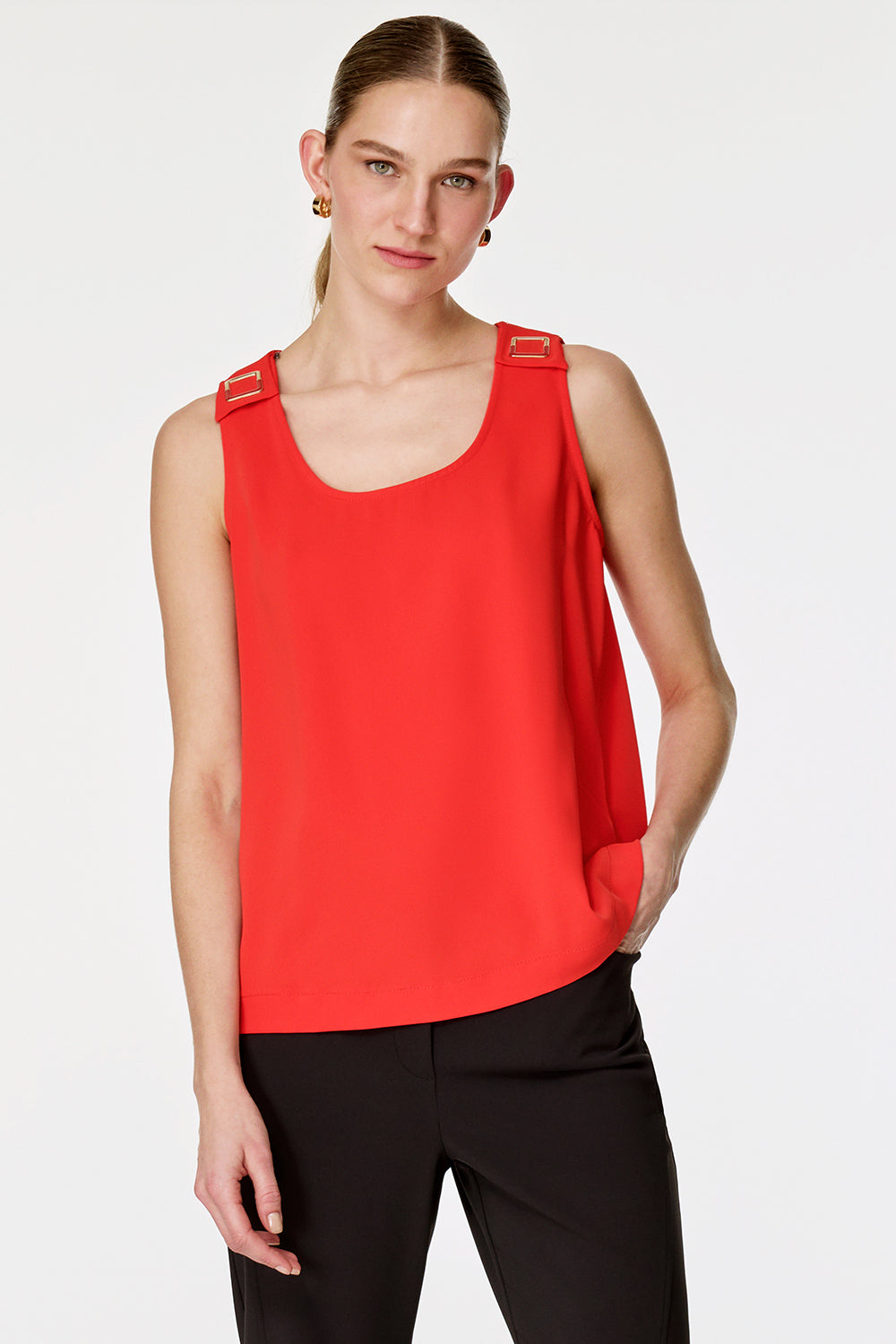 Omuz Aksesuarlı Atlet Coral