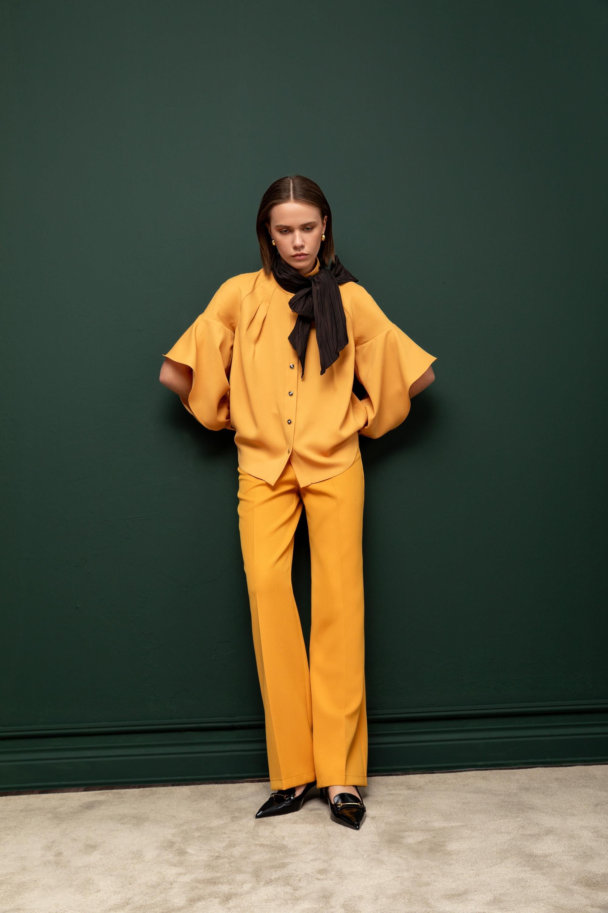 BOYUN BAĞLAMALI BLUZ 26W10847