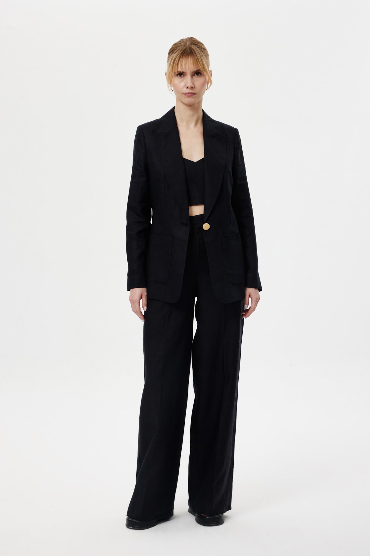 Keten Blazer Ceket