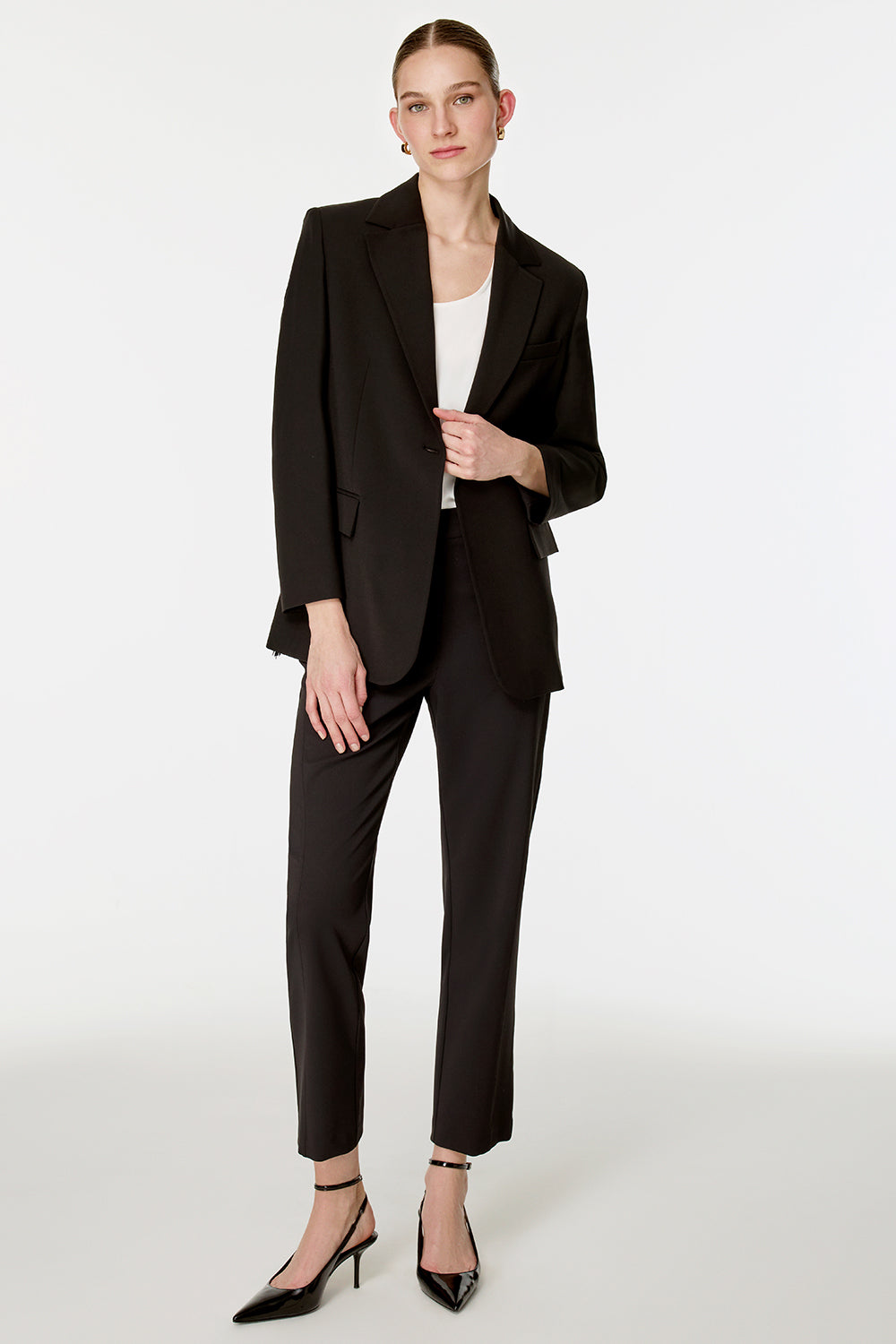 Sırtı Püsküllü Ceket (Çıkarılabilir) SİYAH