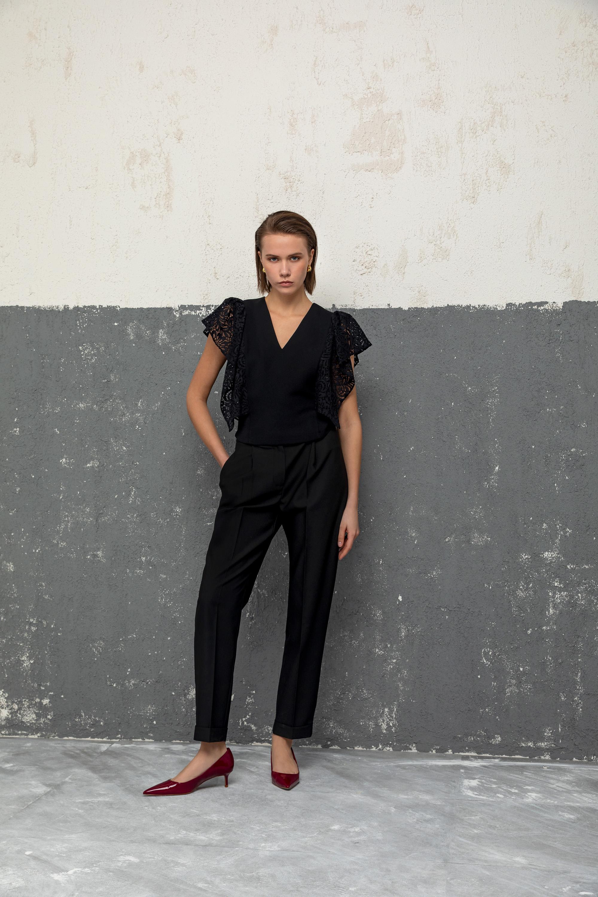 DANTEL KOLLU BLUZ 26W10861