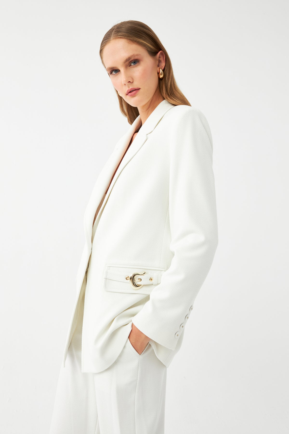 Tek Düğmeli Blazer Takım