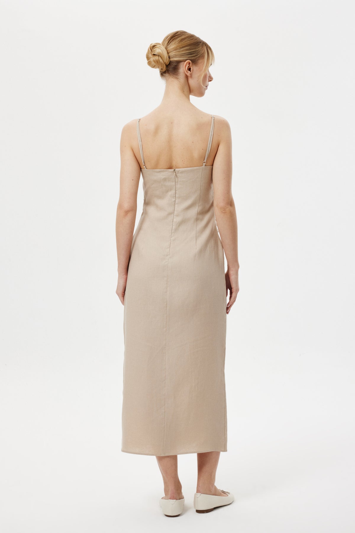 Drapeli Casual Elbise