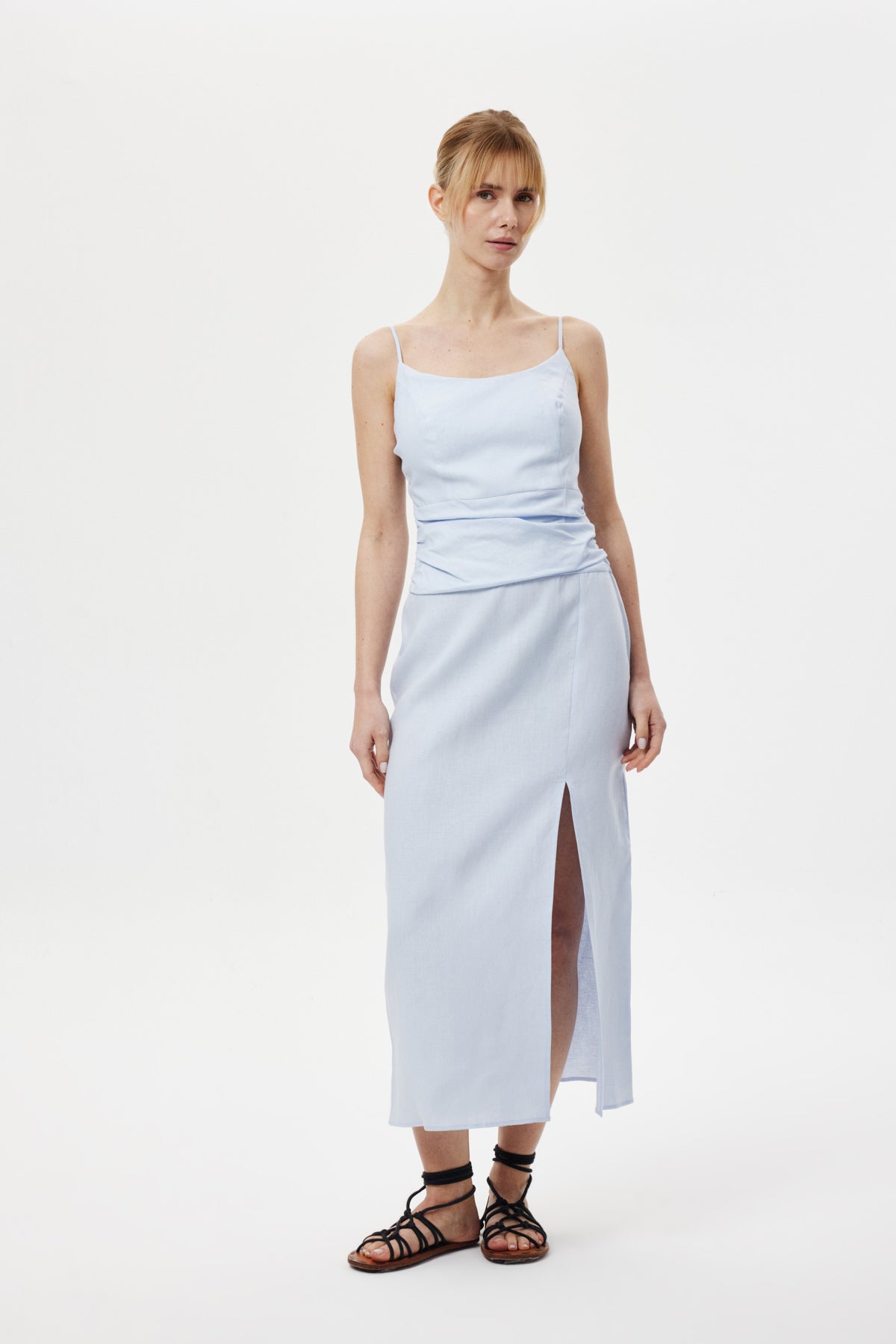 Drapeli Casual Elbise