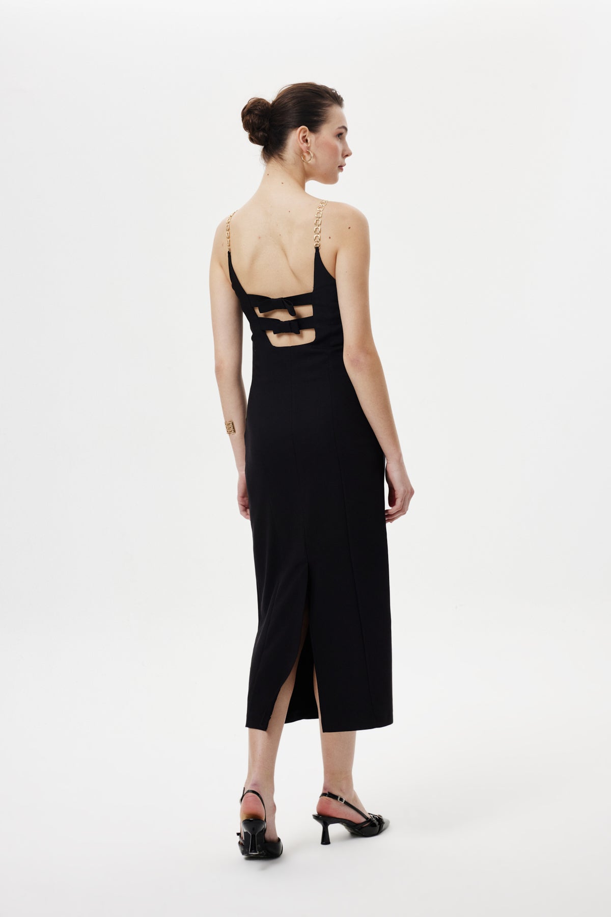 Cut-Out Kamisol Elbise