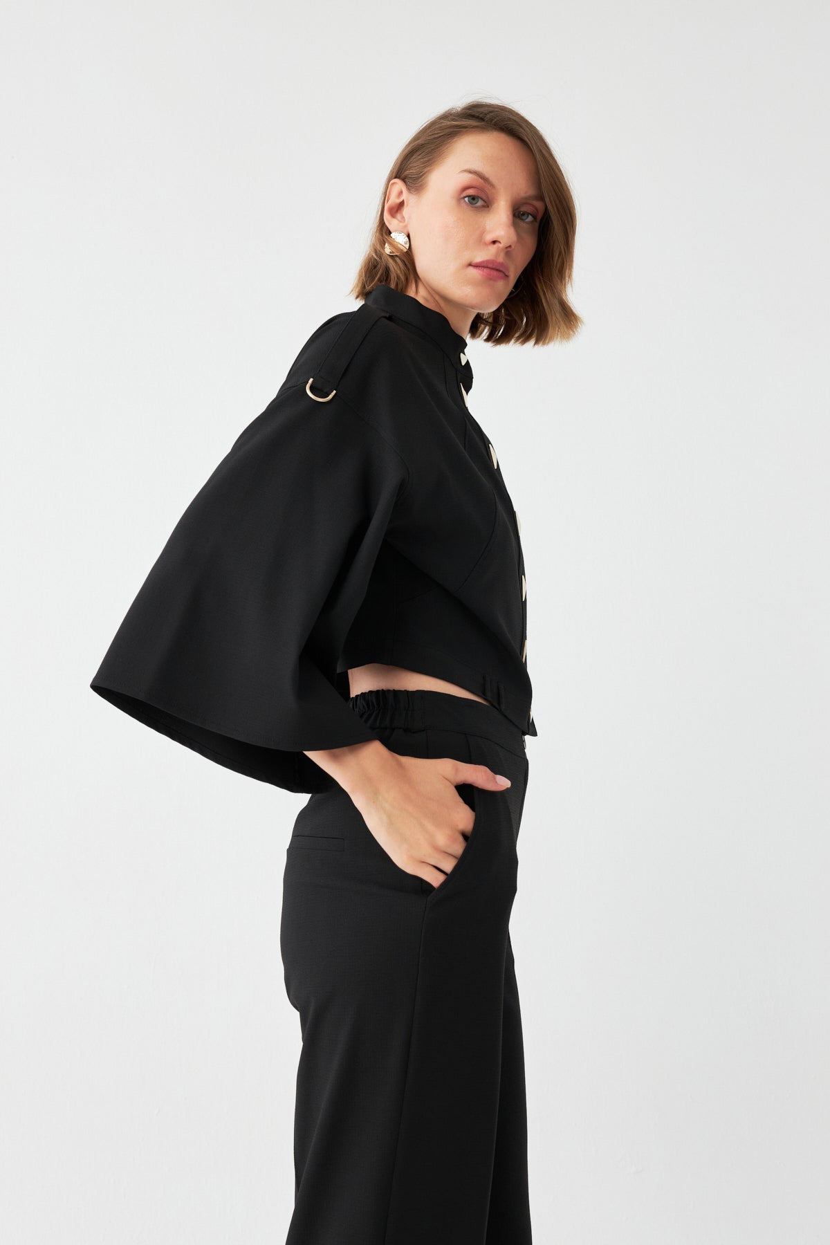 Geniş Kollu Bomber Takım