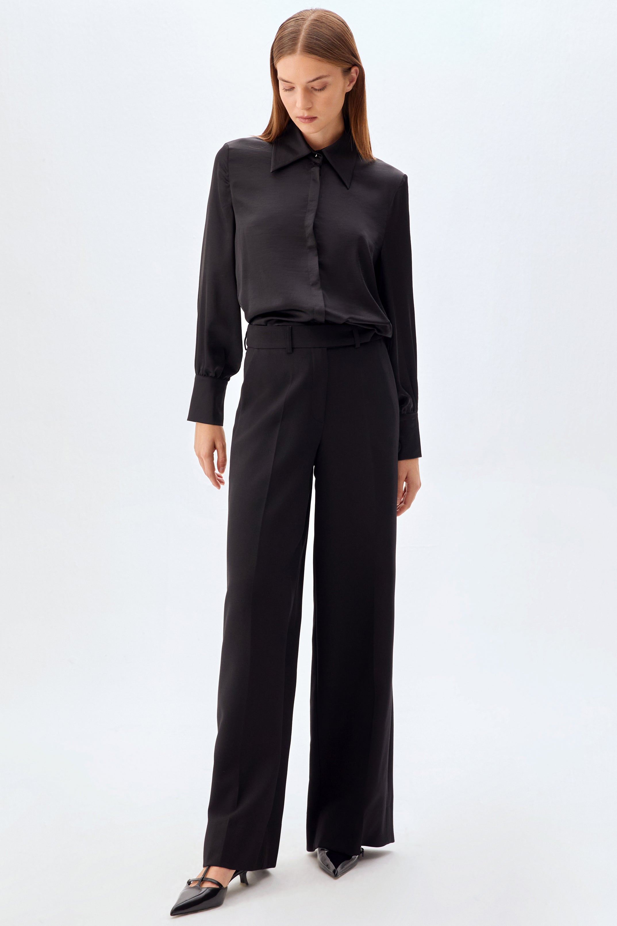 Geniş Paçalı Kadın Pantolon