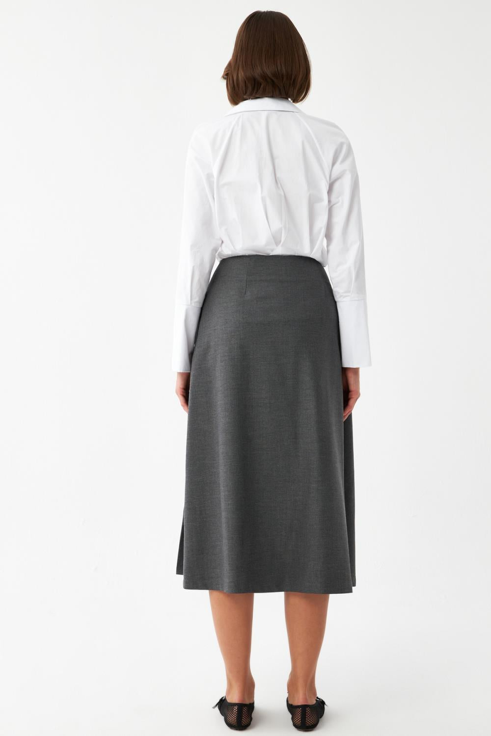 Normal Bel Geniş Kesim Etek