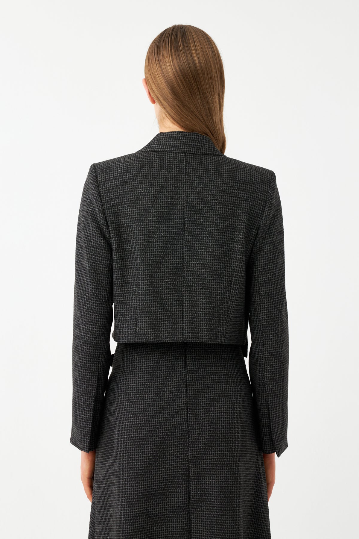 Tokalı Kemerli Blazer Ceket