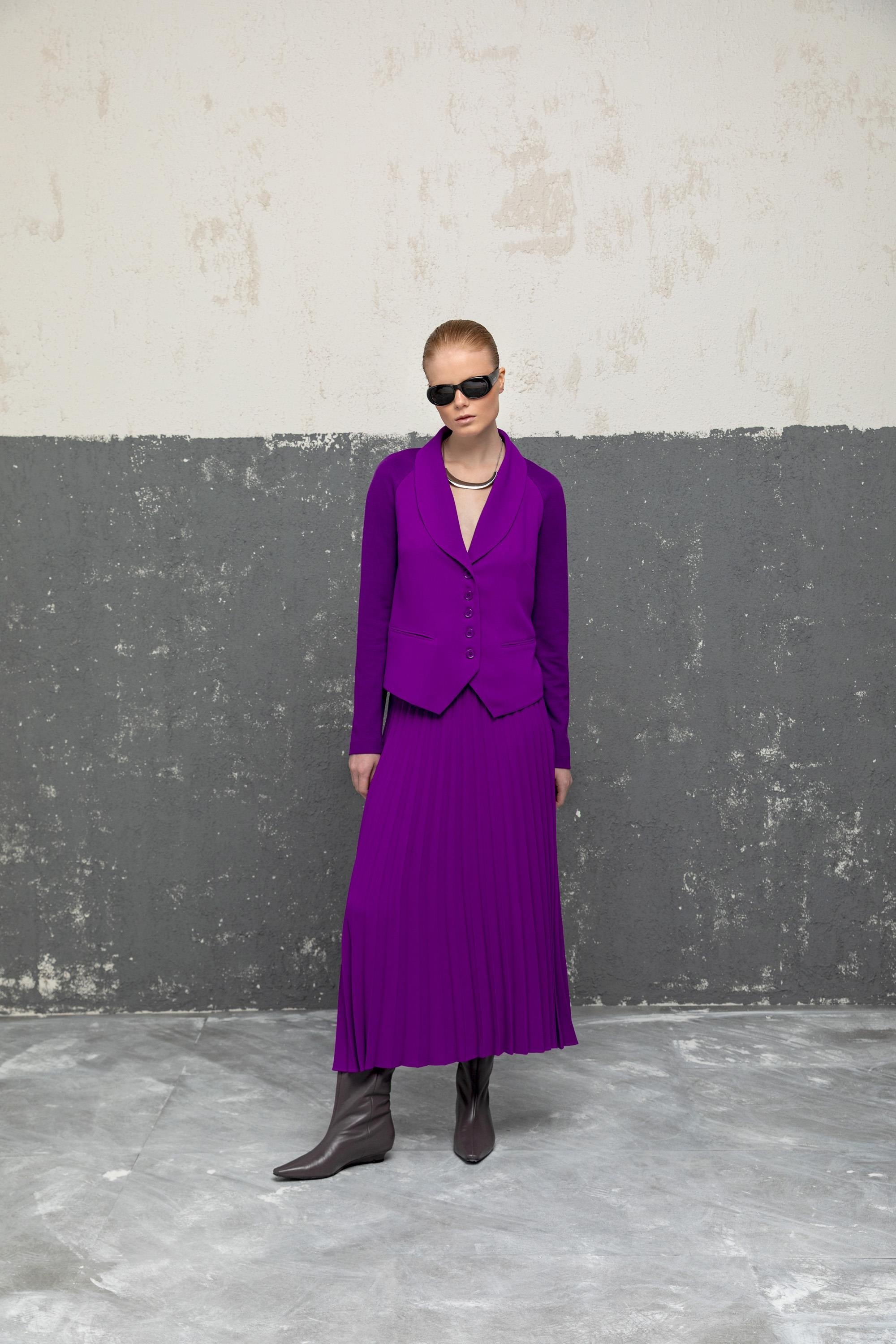 DÜĞMELİ KISA CEKET 26W10857