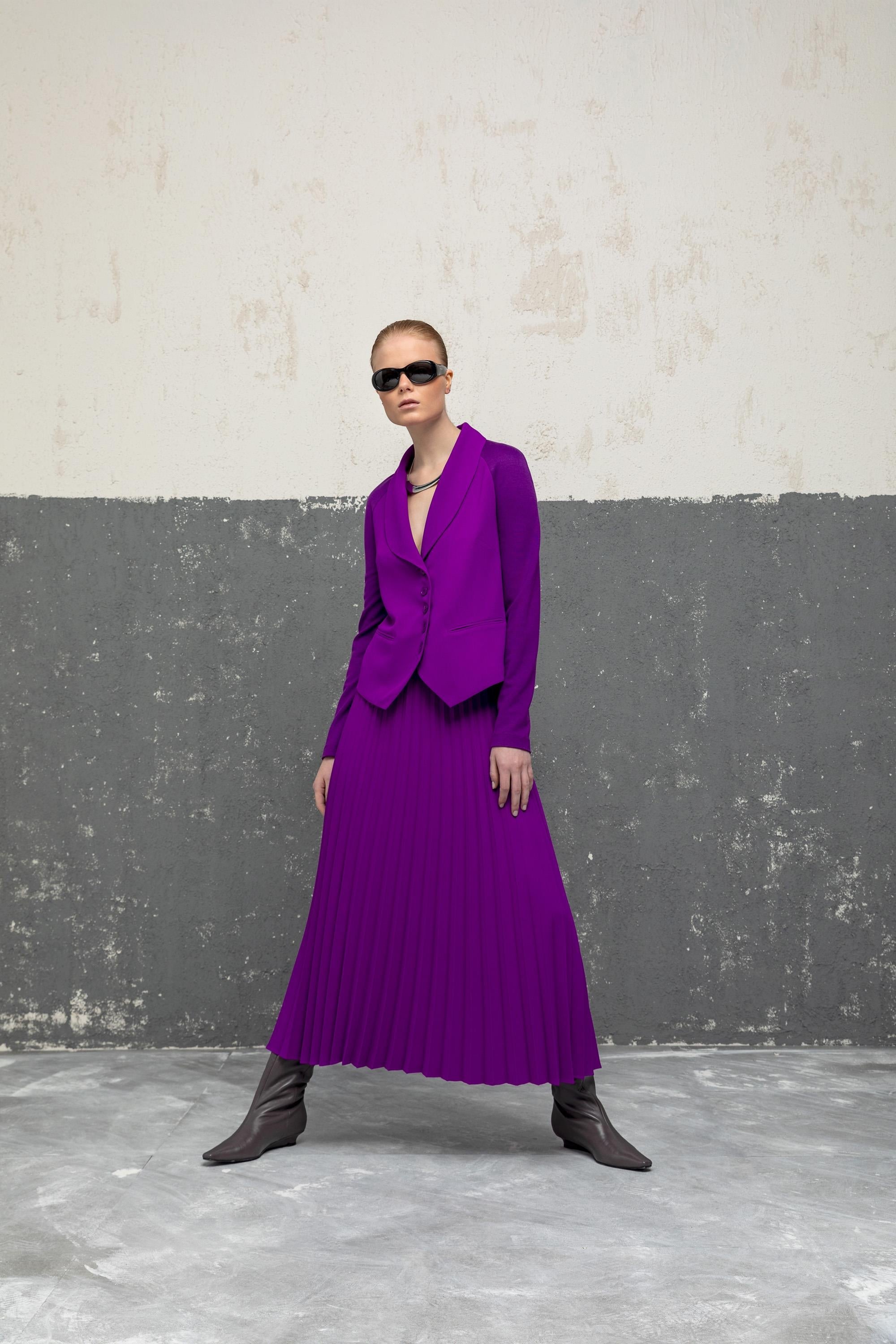 DÜĞMELİ KISA CEKET 26W10857