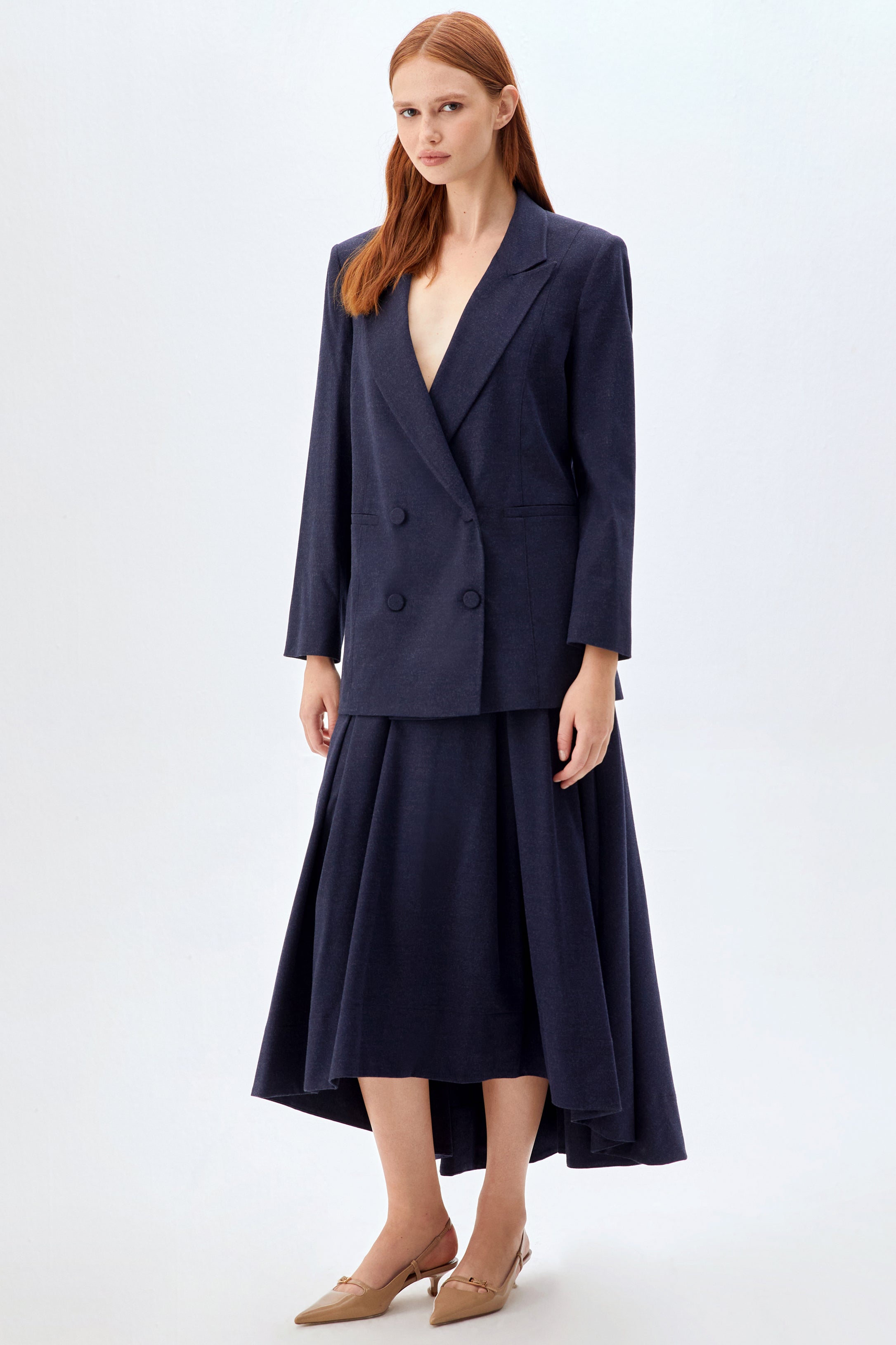 Kruvaze Ceket LACİVERT