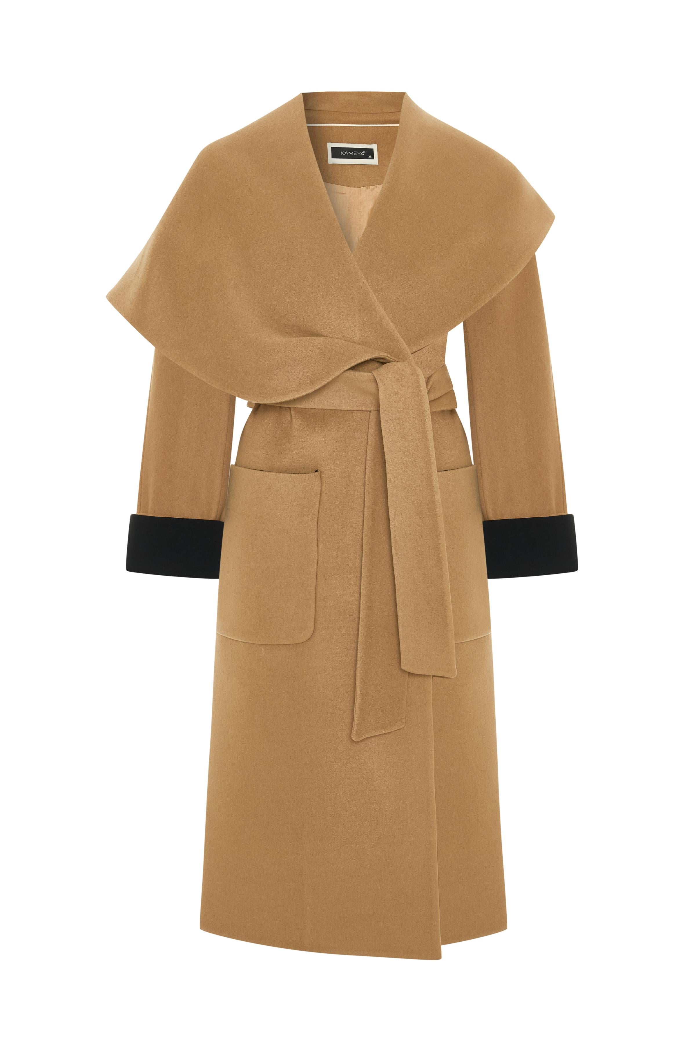 KUŞAKLI UZUN KABAN 26W60801