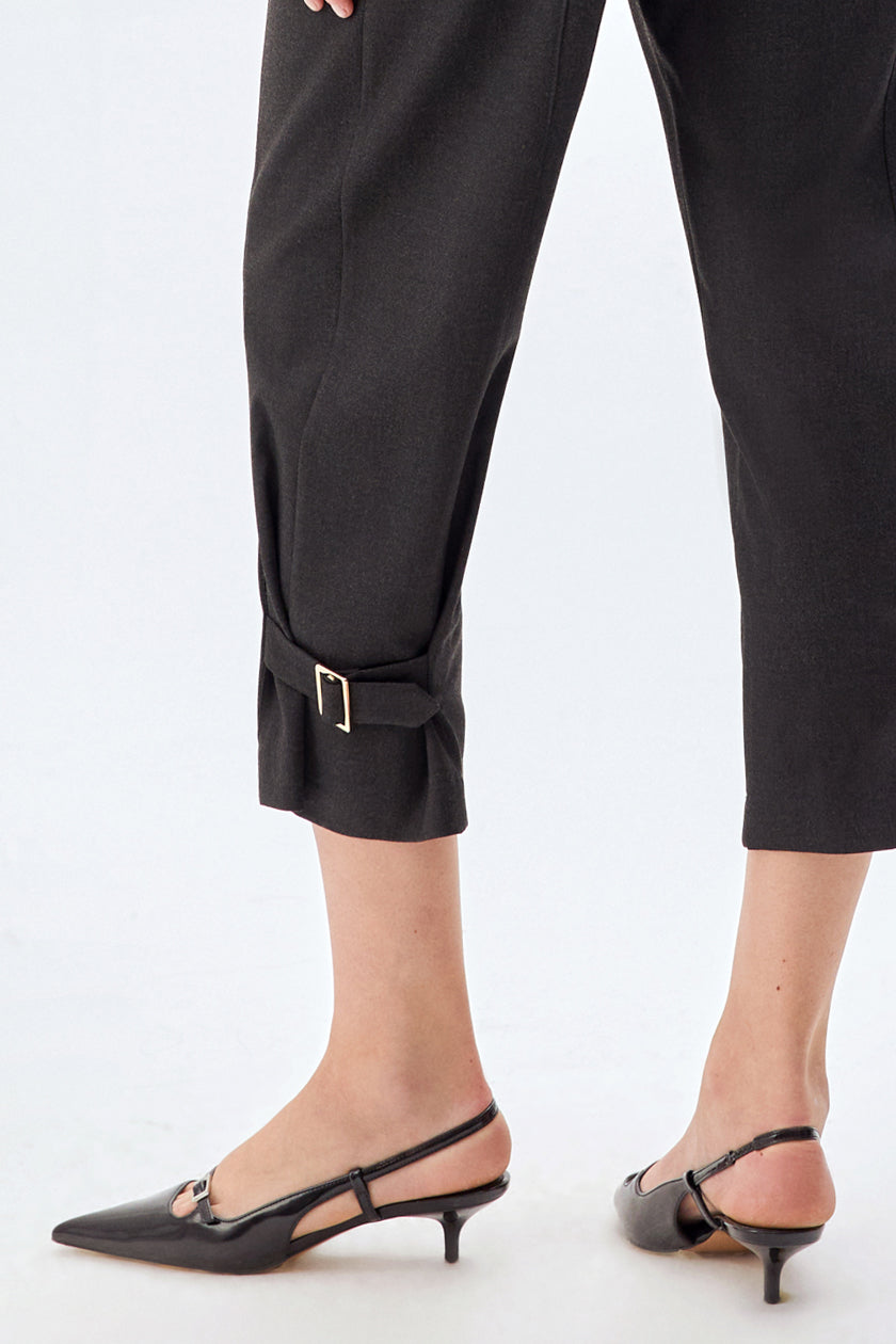 Paça Detaylı Bol Kesim Pantolon