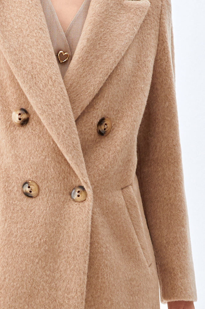 Rahat Kesim Uzun Kaban Bej