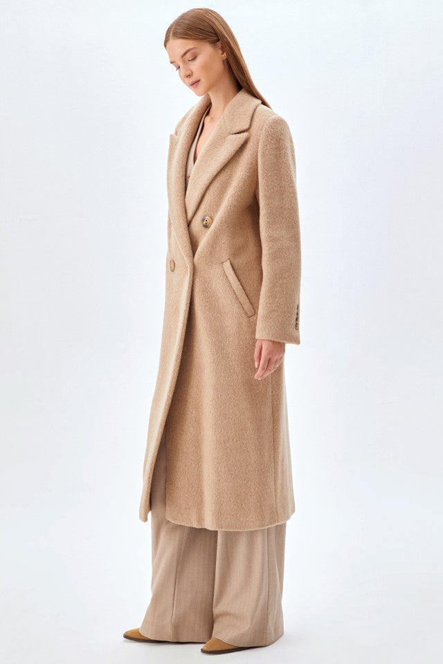 Rahat Kesim Uzun Kaban Bej