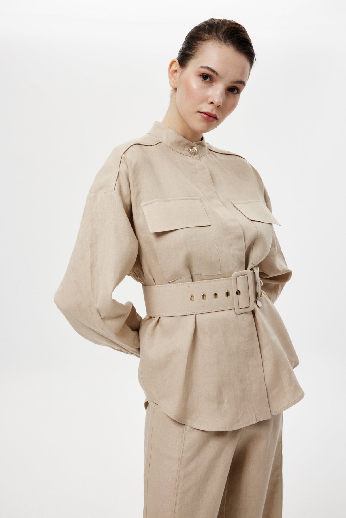 Kemerli Casual Takım