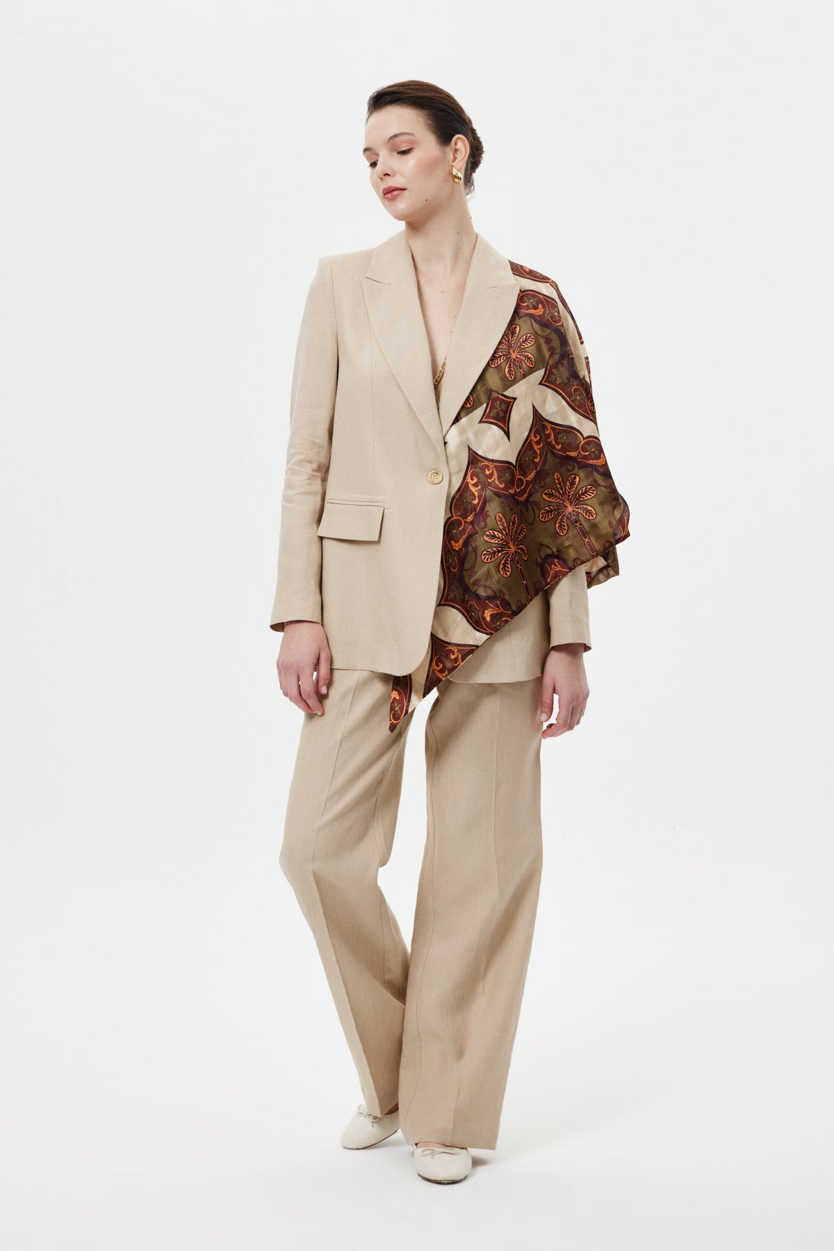 Şal Aksesuarlı Takım