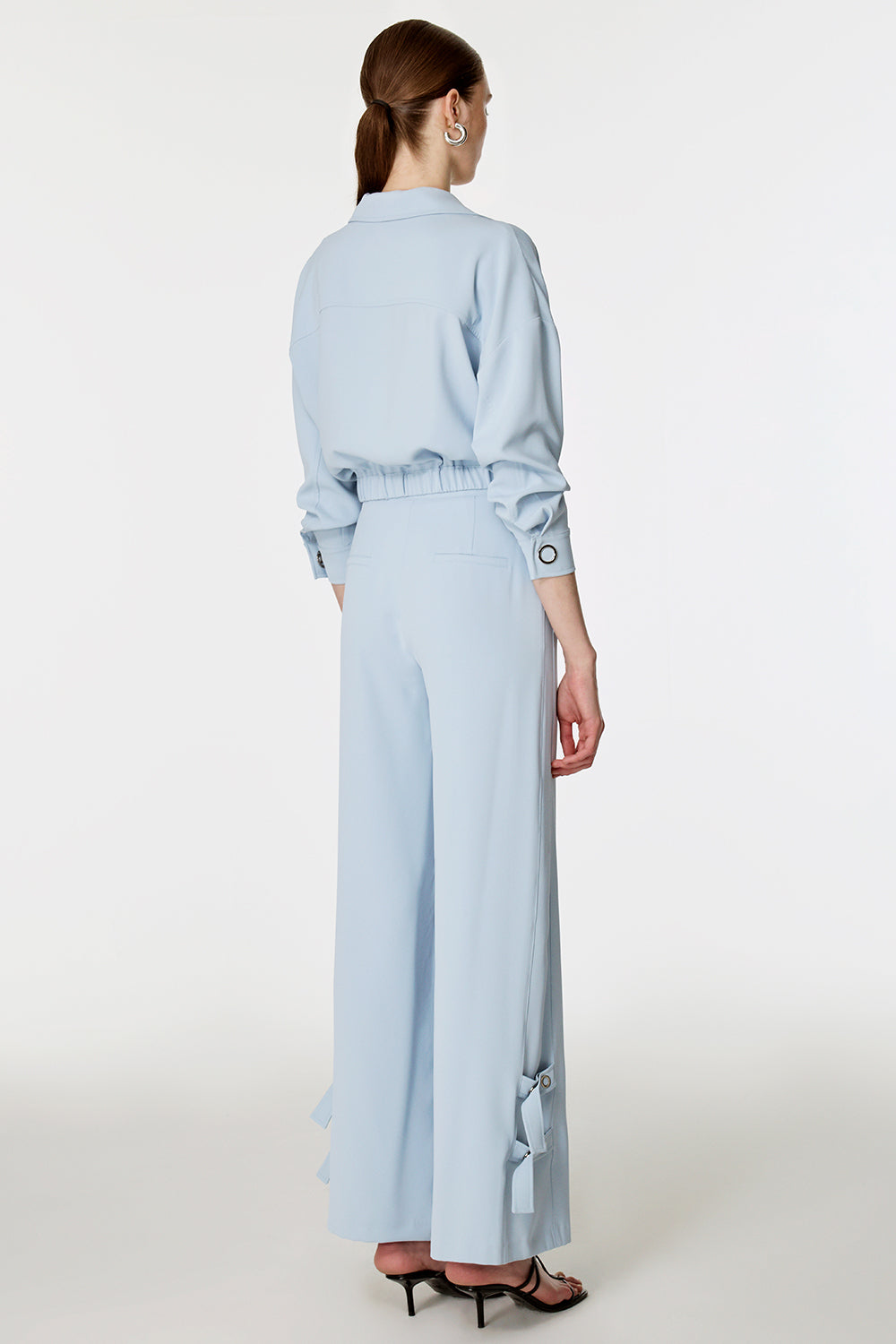 Çıtçıtlı Paça Detaylı Spor Takım