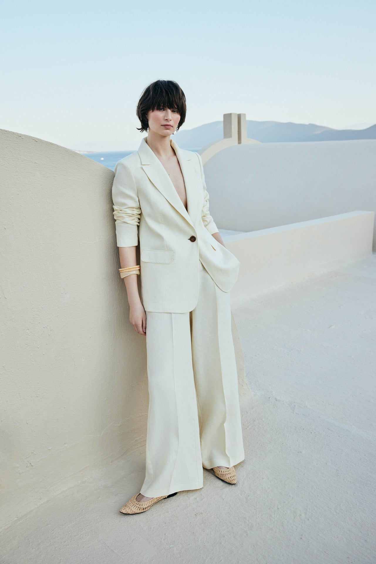 Lımıted Edıtıon Keten Takım SARI